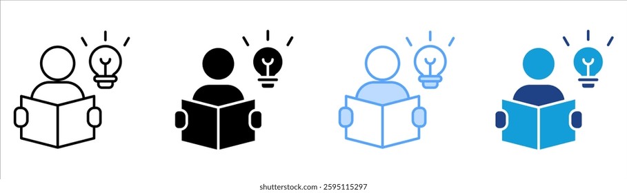 Education Icon Set Multiple Style Collection
