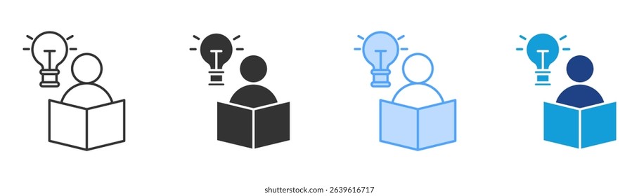 Education Icon Set Multiple Style Collection