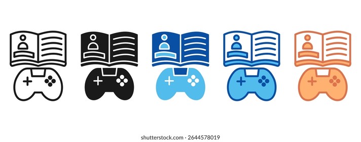 Education Icon Set Multiple Style Collection