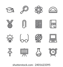 Vektorgrafik-Symbol für Bildung