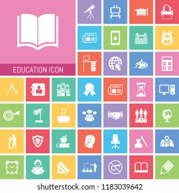 Education icon Set. Very Useful Education icon Set Simple illustration. Icons Useful For Web, Mobile, Software & Apps. Eps-10.