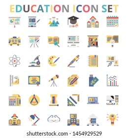 Education Icon set for your creative design 