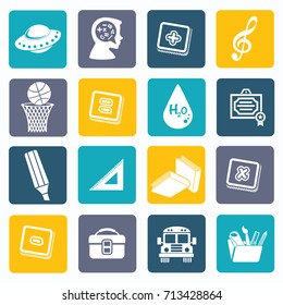 Education icon set,vector