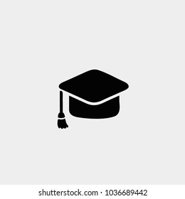 Education icon. Education symbol. vector education icon. Academy hat