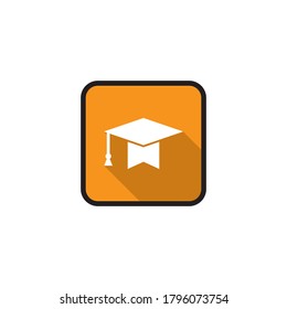 Education icon template flat design