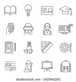 Education icon vector design eps10