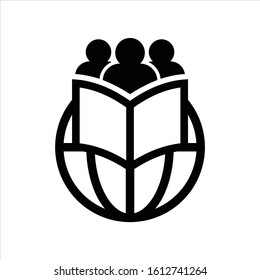 education icon. education icon vector flat illustration for graphic and web design
