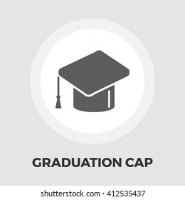 Education icon vector. Flat icon isolated on the white background. Editable EPS file. Vector illustration.