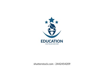 education icon vector illustration education logo design