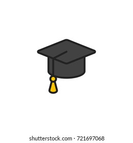 Education Icon Vector Isolated