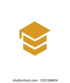 Education Icon Vector Logo Template