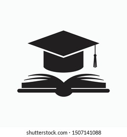 education icon vector sign symbol isolated