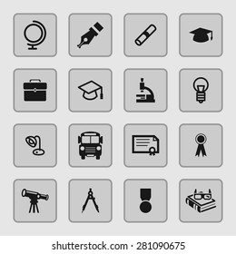 education icons