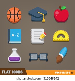 Education icons