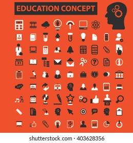 iconos de educación
