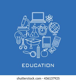education icons