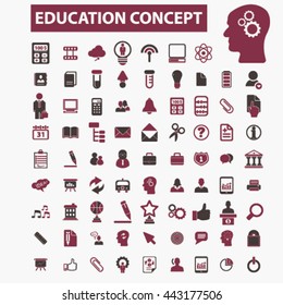 iconos de educación