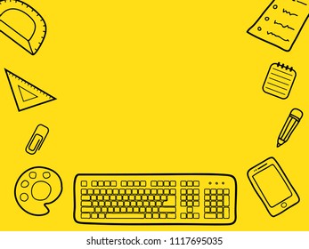 education icons concept