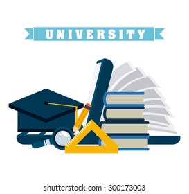 education icons design, vector illustration eps10 graphic 