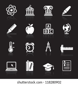 Education Icons set 2. Vector Illustration. More icons in my portfolio.