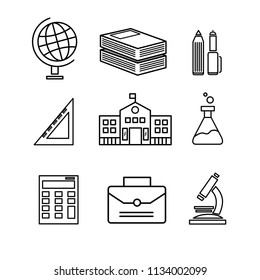 Education Icons set