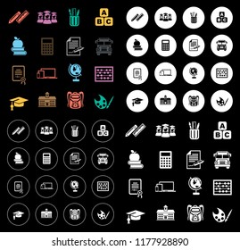 Education Icons set