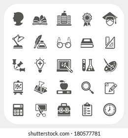 Education Icons Set