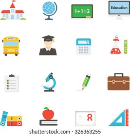 Education Icons set