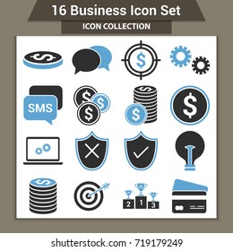 Education icons set