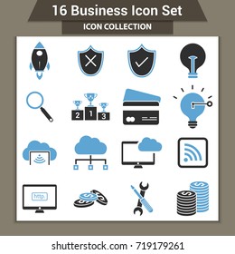 Education icons set
