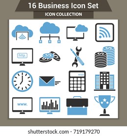 Education icons set