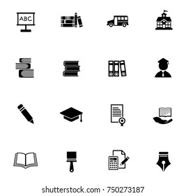 Education Icons set
