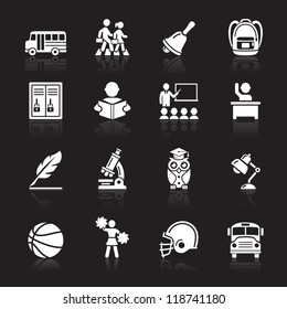 Education Icons set 3. Vector Illustration. More icons in my portfolio.