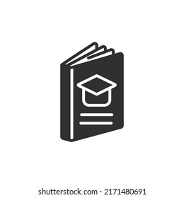 Education icons  symbol vector elements for infographic web