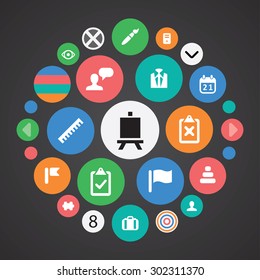 education icons universal set for web and mobile