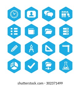 education icons universal set for web and mobile