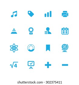 education icons universal set for web and mobile