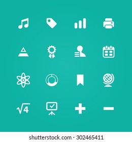 education icons universal set for web and mobile