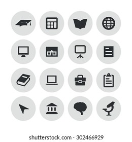 education icons universal set for web and mobile