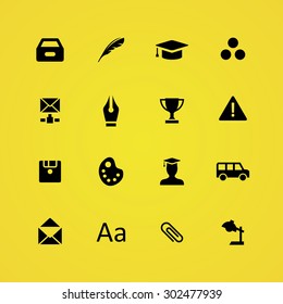 education icons universal set for web and mobile