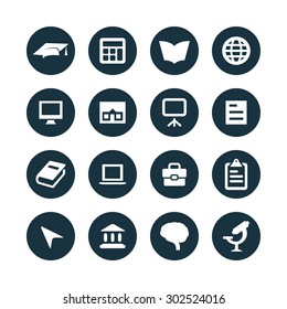 education icons universal set for web and mobile