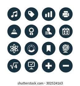 education icons universal set for web and mobile