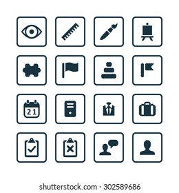 education icons universal set for web and mobile