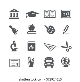 Education Icons // Utility Series