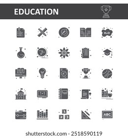 Iconos de Educación para el Web y el móvil.