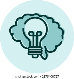 Education idea, illustration, vector on a white background.
