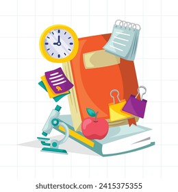 Diseño de ilustraciones educativas. Diseño de vectores