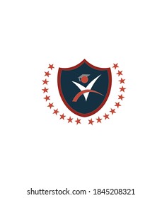 logotipo de imagen educativa y diseño de iconos, ilustración vectorial