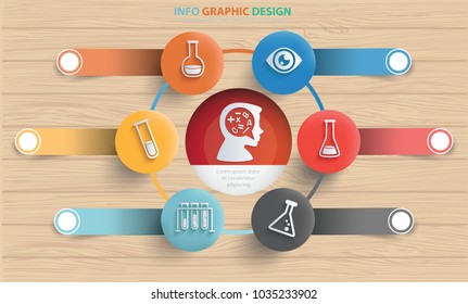 Education info graphic design,vector