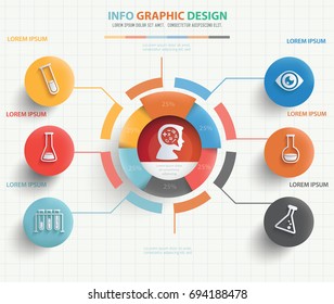 Education info graphic design,vector